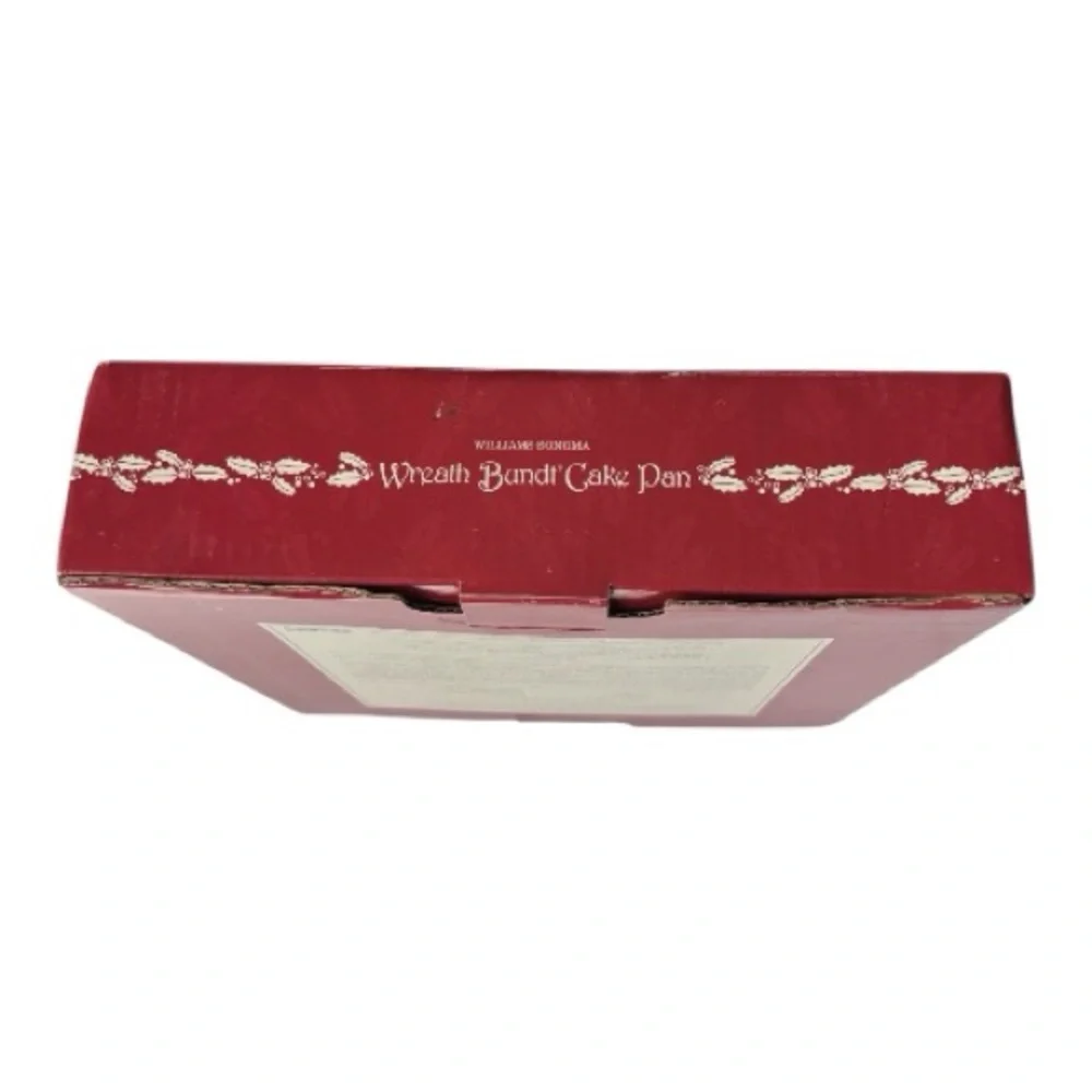 Williams-Sonoma Vintage Holiday Wreath Bundt Cake non stick Pan by Nordic Ware